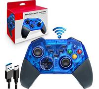 Wireless Controller per Nintendo Switch,Wireless Joystick per Nintendo Switch Pro Controller Gamepad Built-in Dual Motor con 6-Axis Somatosensory Regolabile Vibration Switch Controller