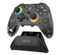 Wireless Controller per PS4, Gamepad Joystick Controller per PS4 Controller, con Jack Audio, Pannello Touch, Sei-Assi, Controller per PS4/Slim/Pro/PC