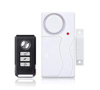 Wireless Door Window Open Closed ABS Remote Control Sensor Alarm Host Antifurto di allarme sicurezza Home High Decibel Alert Per casa e garage(A)