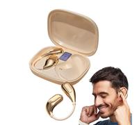Wireless Earbud - Open Earbud | Auricolari Sport per l'ascolto attivo | Auricolare a cancellazione del rumore adatto per la gestione della palestra chiara suono leggero confortevole