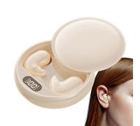 Wireless Earbuds, Invisible Noise-Blocking Sleep Earphones with LED Display Case, 1 Pair, Rechargeable Ultra-Compact Ear Buds for Men Women Music Calls Study Gym Travel Office Bedtime Daily Commute