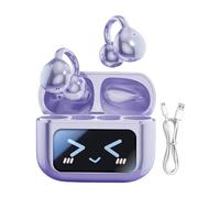 Wireless Earbuds With Screen - Touch Control Display Headphones, Waterproof Bluetoth Earphones, AI Translator Audio Pods | Noise Reduction Stereo Sound Headset, Smart Charging Case for Running Gym