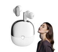 Wireless Earphones | Wireless in Ear Headphones Earbuds - Clear Calls Stereo Deep Bass Sound, Long Playtime Headset Electronic Gadgets for Outdoor Travel Sports