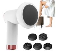 Wireless Fat Pushing Machine, Cellulite Remover Massager, Electric Fat Sculpting Device, Handheld with 5 Attachments for Addominal, Belly, Neck, Legs, and Thighs
