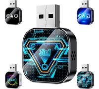 Wireless for Carplay Mirror Link Adapter, Kivont 3 in 1 for Carplay Adapter, 2026 Upgrade Wireless Play Car Dongle for iPhone with 2.4/5ghz WiFi & Bluetooth 5.0 (#B)