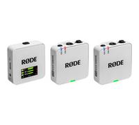 RØDE Wireless GO (Gen 3) - Microfono wireless compatto - Audio cristallino, registrazione a 32 bit float, controllo automatico del livello, per telefoni, fotocamere e computer (Bianco)