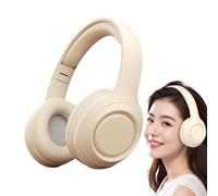 Wireless Headphones - Foldable Noise Cancellation Game Earphones for Gameplay, Commuting with Card Slot, Sleeping Concert Listening with Clear Sound, Headset for Workout Lawn Mowing