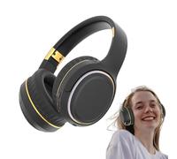 Wireless, Headphones, Wireless Game Earphones, Foldable Stereo Bass, Breathing Light Feature, Comfortable Over-Ear Design, Long Battery Life, for Gameplay, Commuting, Sleeping