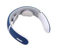 Wireless Heated Neck Massager, Rechargeable Neck and Shoulder Relaxer with Electrode Pads, Smart Massager for Body Relaxation 15x14.5 X 4 Cm Heat Soothing Equipment