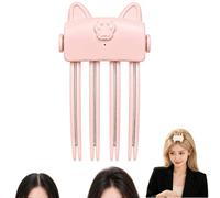 Wireless Heated Volumizing Root Lift Clip,Cordless Rechargeable Root Lifter Hair Clips with 2 Heat Settings,Portable Flat Fine Hair Styling Tool for Home Work Travel