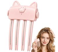 Wireless Heated Volumizing Root Lift Clip for Fine Flat Hair (Pink)
