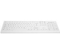 Wireless Hygiene Desktop Keyboard Sealed - Wireless - QWERTY - White NEW