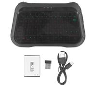 Wireless Keyboard Touchpad Combo ABS RGB Backlight Touch Keyboard for Projector Laptop TV Box