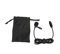 Wireless Lavalier microfono -34dB metallo Lapel Mic per Insta360 One R | Lavalier microfono,Metallo,34dB,18khz,Compatibile 5M,Confortevole Collar Clip,Alta Sensitivity e frequenza
