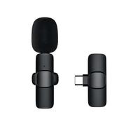 Wireless Lavalier Microphone for Android iPhone Phone ipad Vlog Live Stream Mic