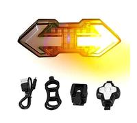 Wireless LED fanale posteriore per bicicletta segnale direzione avviso 5modalità