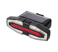 Wireless LED Turn Signals Solar Powered for Scooter | Solar panel auto-charge, wireless remote, enhances night visibility, safe for riders, energy saving