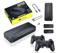 Wireless M16 Retro Game Console Supports Four Player Battle, Mini Game Stick 64G/128G HD Plug and Play with 2 Controller, 4K Video TV Gaming Box with 30000 Classic Games, Gaming Exclusive Chip (64g)