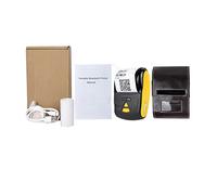 Wireless Mini Thermal Printer Portable Receipt Printer Thermal Bluetooth 58mm (Color: Yellow Printer)