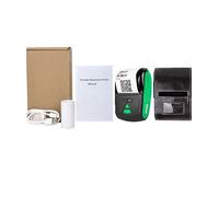 Wireless Mini Thermal Printer Portable Receipt Printer Thermal Bluetooth 58mm (colore: Green Printer)