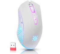 WIRELESS MOUSE DEFENDER PANDORA RF WHITE 3200dpi 7P