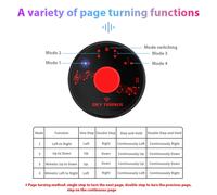 Wireless Page Turner Pedal Portable Mini Music Foot Control Rechargeab