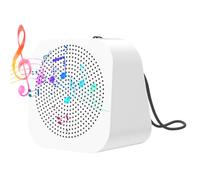Wireless Payment Speaker, Codice Broadcaster, Audio Notification Device, Loud Voice Alert, Compact Broadcast Speakers for Women, Retail Store, Beauty Salon, Negozio, Fronte Desk, 3.46x3.46x2.36 Inches