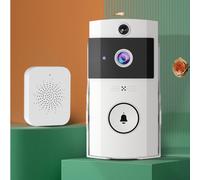 Wireless per Videocitofono Telecamera per Casa per HD 1080P Audio Bidirezionale