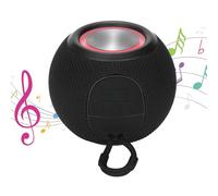 Wireless Portable Speaker, Small Audio Player, Colorful LED Light, Built In FM Radio, USB Playback, Picnic, Camping, Kitchen, Bathroom, Dorm, Gym, Travel, Beach, Car,