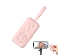Wireless Remote, 9-Button Ricaricabile Remote, Novel Reading Controller, Multi-Function Device, Portatile Handheld for Phone Camera Projector Presentation Workplace Conference Photography