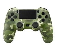 Wireless Remote Controller for PS4, Replacement for Play Station 4 Game Controller with Dual Vibration PC Gamepad Joystick (NOT-OEM, Green)