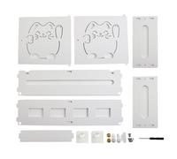 Wireless Router Cremagliera Pendenteappeso Plastica Impermeabile Wifi Supporto