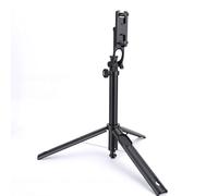 Wireless Screen Mirroring Selfie Stick Tripod, 1.65m Extendable Bluetooth | 2in Live Screen Monitoring, 1.65m Adjustable Height, 1/4in Universal Thread Mount