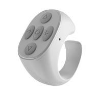 Wireless Scrolling Ring, Page Turner Clicker, Remote Control Ring, No Hands Navigation, for E-Book Reading Video Watching and Picture Taking, 1.46x0.71x1.3 Inches