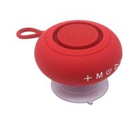 Wireless Shower Speaker, Suction Cup Subwoofer, Stereo Bass Sound, Waterproof Blue Tooth Speaker, Portable Audio Device, Ideal for Bathroom, Travel, Outdoor Use, 3.54x3.54x1.89 Inch