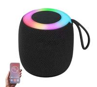 Wireless Speaker, RGB Light Compact Speaker, Rechargeable Small Desktop Sound System, Portable and Loud Audio Design, Ideal for Home, Camping, Outdoor Use, Travel, Parties