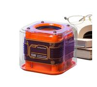 Wireless Speaker, Travel Audio Player, Deep Bass Speaker, Waterproof Construction, Portable Sound System for Shower, Beach, Hiking, Parties, Car Garage, 3.07x3.07x2.68 Inches