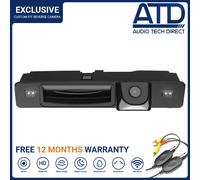 Wireless Telecamera Retromarcia Per Ford Focus Mk3 Fiesta Mk8 Bagagliaio Manico