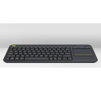 Logitech K400 Plus tastiera RF Wireless QWERTZ Ceco Nero