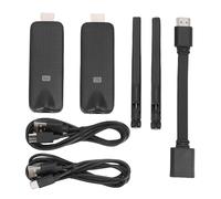 Wireless Transmitter and Receiver, 1080P 2.4G 5G Wireless HD Extender Kit 165ft Range Plug and Play Wireless HD Extender for TV Projector