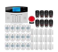 Wireless Tuya APP SIM GSM Home Burglar Security LCD Touch Keyboard WIFI Alarm System Sensor kit Russian,Spanish Voice Installazione rapida