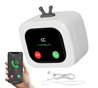 Wireless TV-Shaped Mini Speaker, Portable Touchscreen Music Player, Multi-Use Outdoor Sound Device, 5.9x3.8x6cm, for Camping, Hiking, Gym, Dorm, Beach, Tailgate, Holiday Fun Versatility Convenience