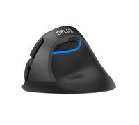 Mouse wireless verticale ergonomico RGB 2400dpi nero