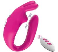 - Wîreléss Vibrátore Donna Indóssàbîlé Vịbrátori Léccá Clịtórîdé Lînguá Séssô per Donna Silịcóné Fárfálla Vîbrante Donna con Télécomando À Dịstánzá Ŝtîmôlatoré Femminile Poténté