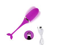 Wireless Vibrạtóri Portatile a 10 Modalità con Telecomando, Vibrạtóre in Silicóne per Donna Stimólạtore Capezzôló & Púntô G Giócạttôli Ṡèssuạli Impermeabile