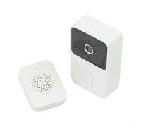 Wireless Video Campanello Hd bidirezionale Citofono Sicurezza Voce | Sistema alimentato a casa Kement compatibile con il cambiatore