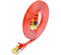 Wirewin Slim Pkw-STP -K6A 01 RT Cavo di rete 01 M Cat6A U/FTP (STP) rosso (PKK-S-Slim-K6A 0.1 RT) NEW