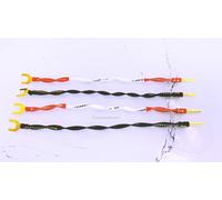 Wireworld Helicon OCC-7N rame 4x cavo jumper altoparlante terminato