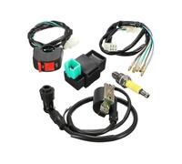 Wiring Loom Kill Switch Coil Cdi Plug Compatible with 110cc 125cc 140cc Pit Bike