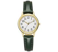 WIRMEC Orologio da uomo con movimento giapponese, orologio da donna al quarzo, numeri arabi facili da leggere, quadrante semplice
